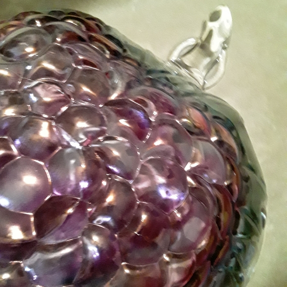 Large Indiana glass Grape shape dish - Picture 5 of 8